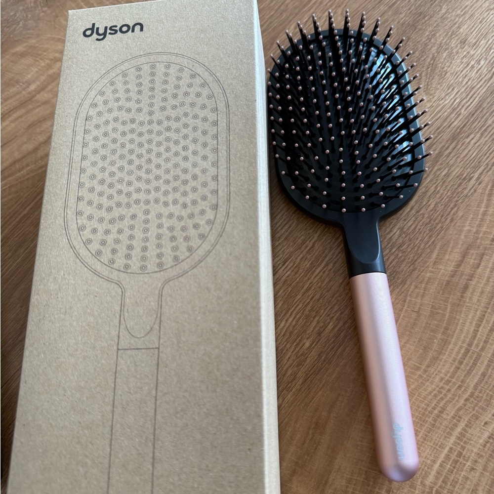 NEW Dyson Paddle Brush, Rose Gold